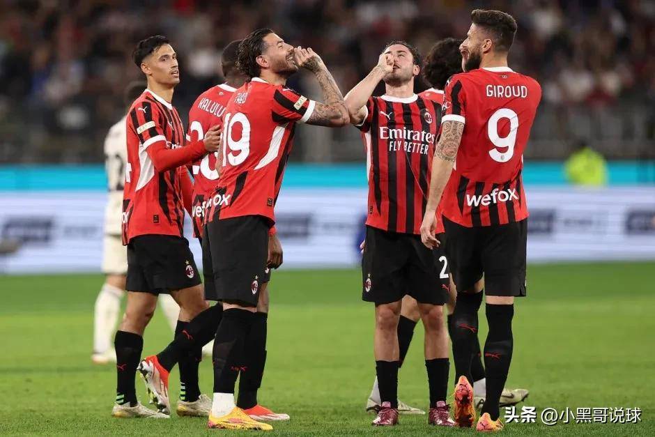 争相夺冠，尤文图斯紧随AC米兰脚步的简单介绍